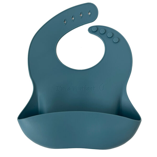 Mint-baby-bib-Ether-blue